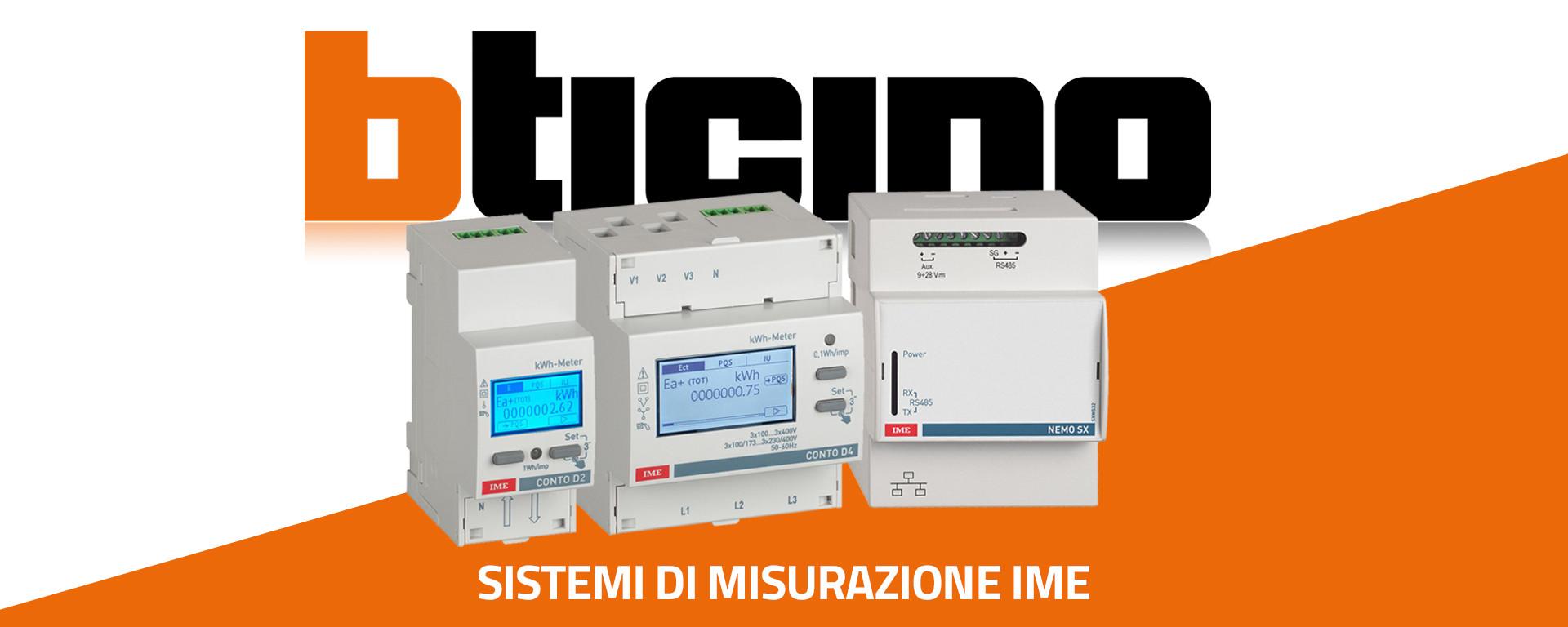 Sistemi di misurazione IME BTicino e Transizione 5.0