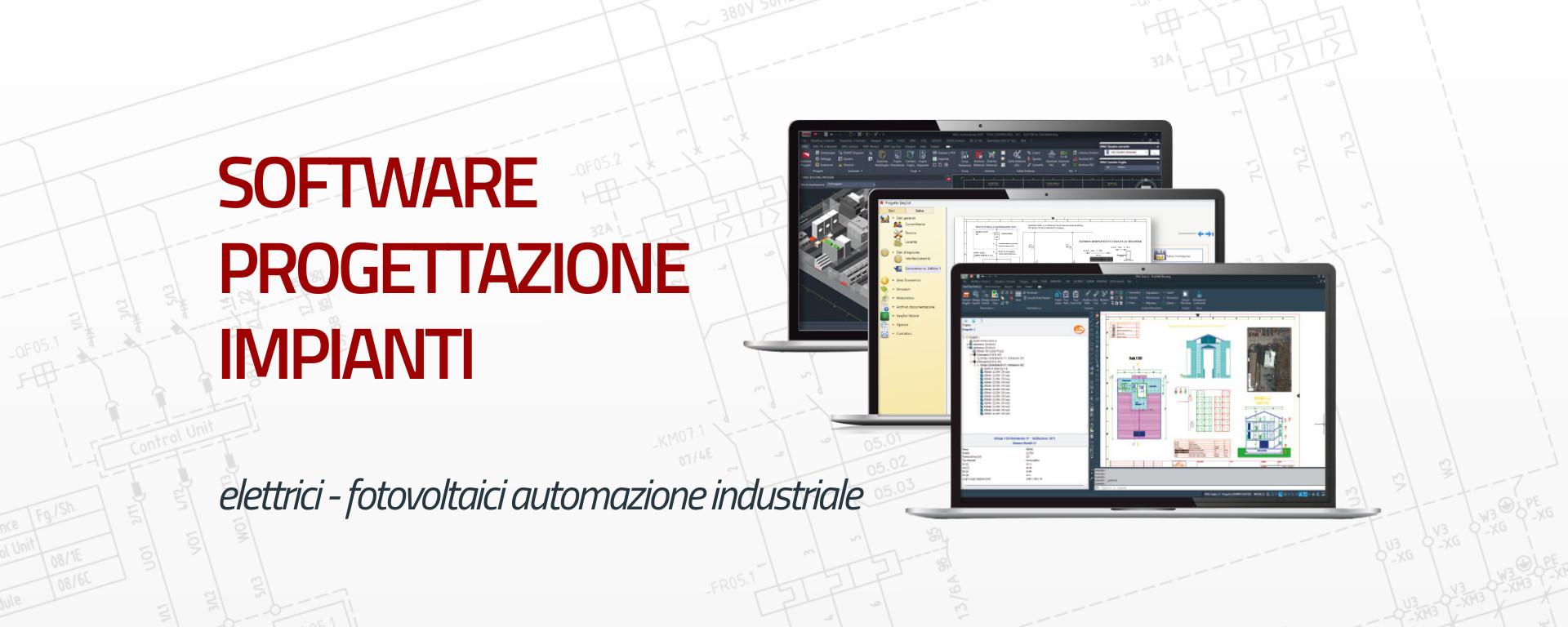 Software per la progettazione elettrica, fotovoltaica e automazione