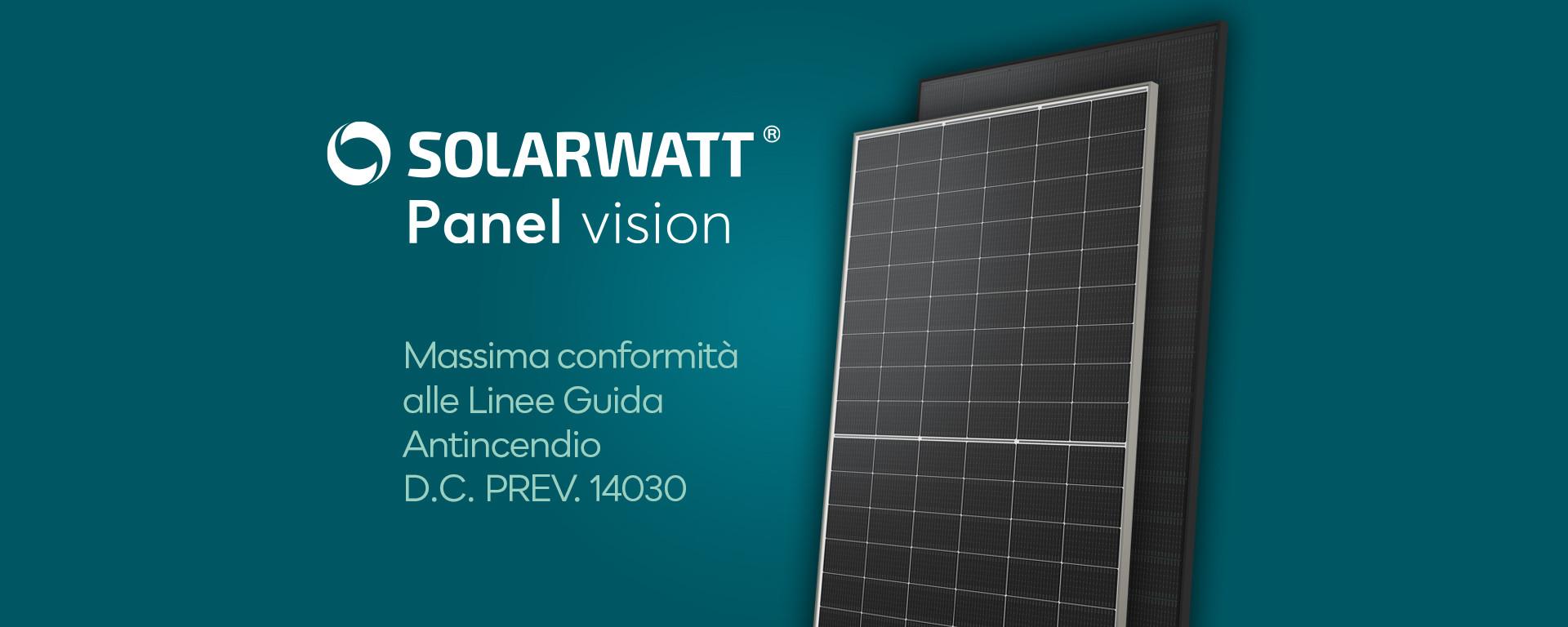 Moduli vetro-vetro Panel vision: massima conformità alle Linee Guida Antincendio, D.C. PREV. 14030
