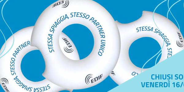 AGOSTO? Il team Edif è sempre con Te!