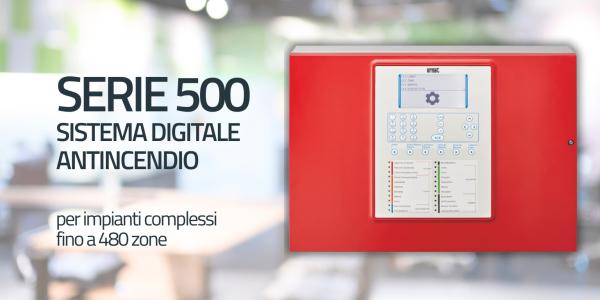 Urmet Serie 500: novità digitali per la rivelazione incendi