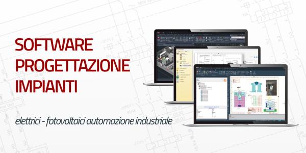 Software per la progettazione elettrica, fotovoltaica e automazione
